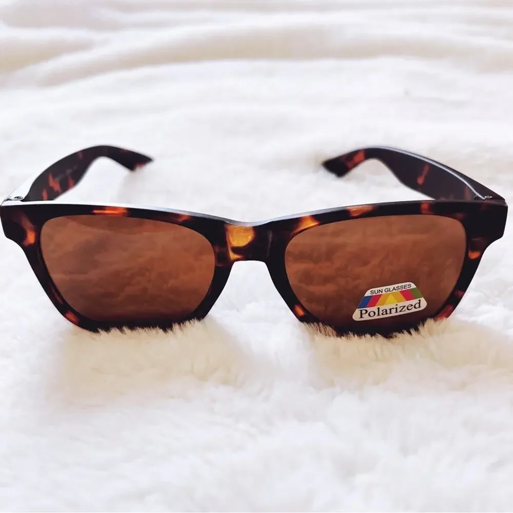 Maya Tortoise Brown Polarized Sunglasses - Picture 3 of 9